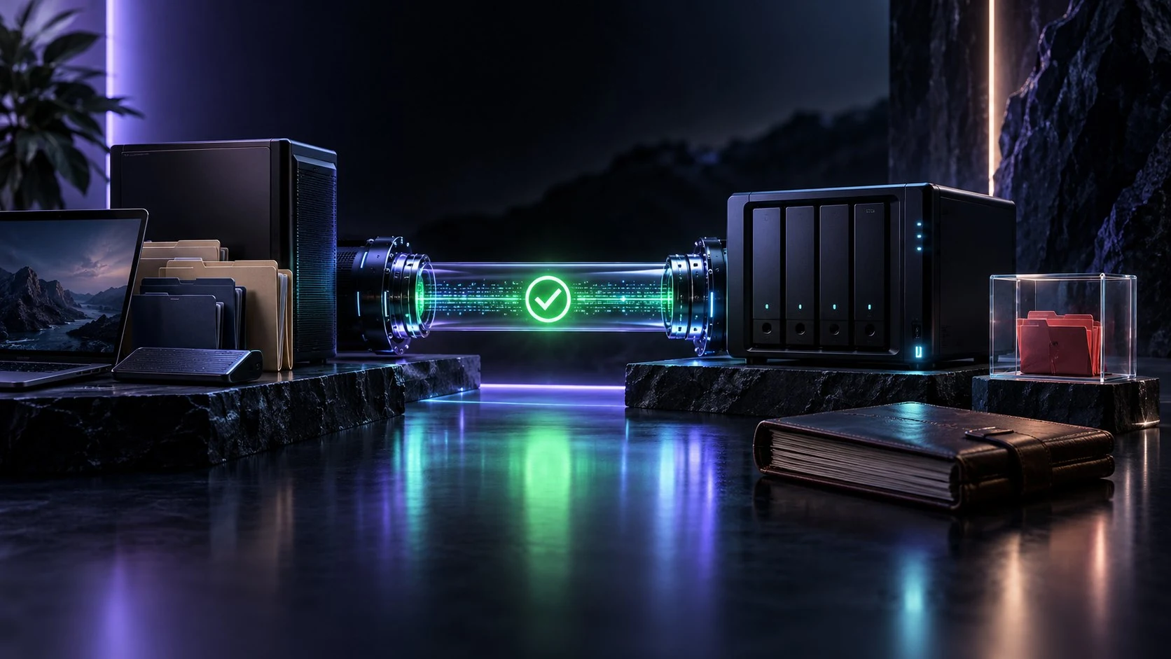 Backup Utility editorial illustration